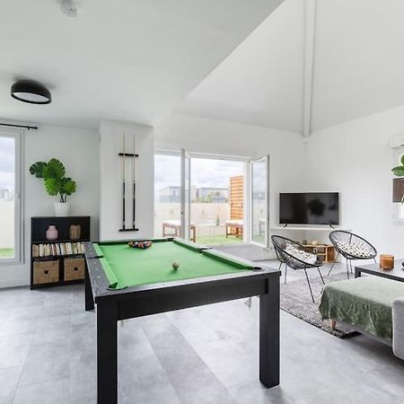 Premium Flat 6 People With Billard And Terrace Stade De France Сен Дени Екстериор снимка