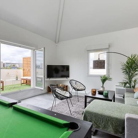 Premium Flat 6 People With Billard And Terrace Stade De France Сен Дени Екстериор снимка