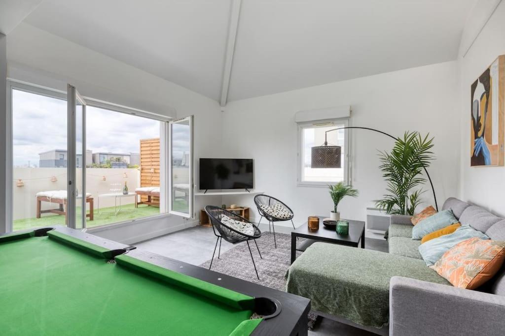 Premium Flat 6 People With Billard And Terrace Stade De France Сен Дени Екстериор снимка